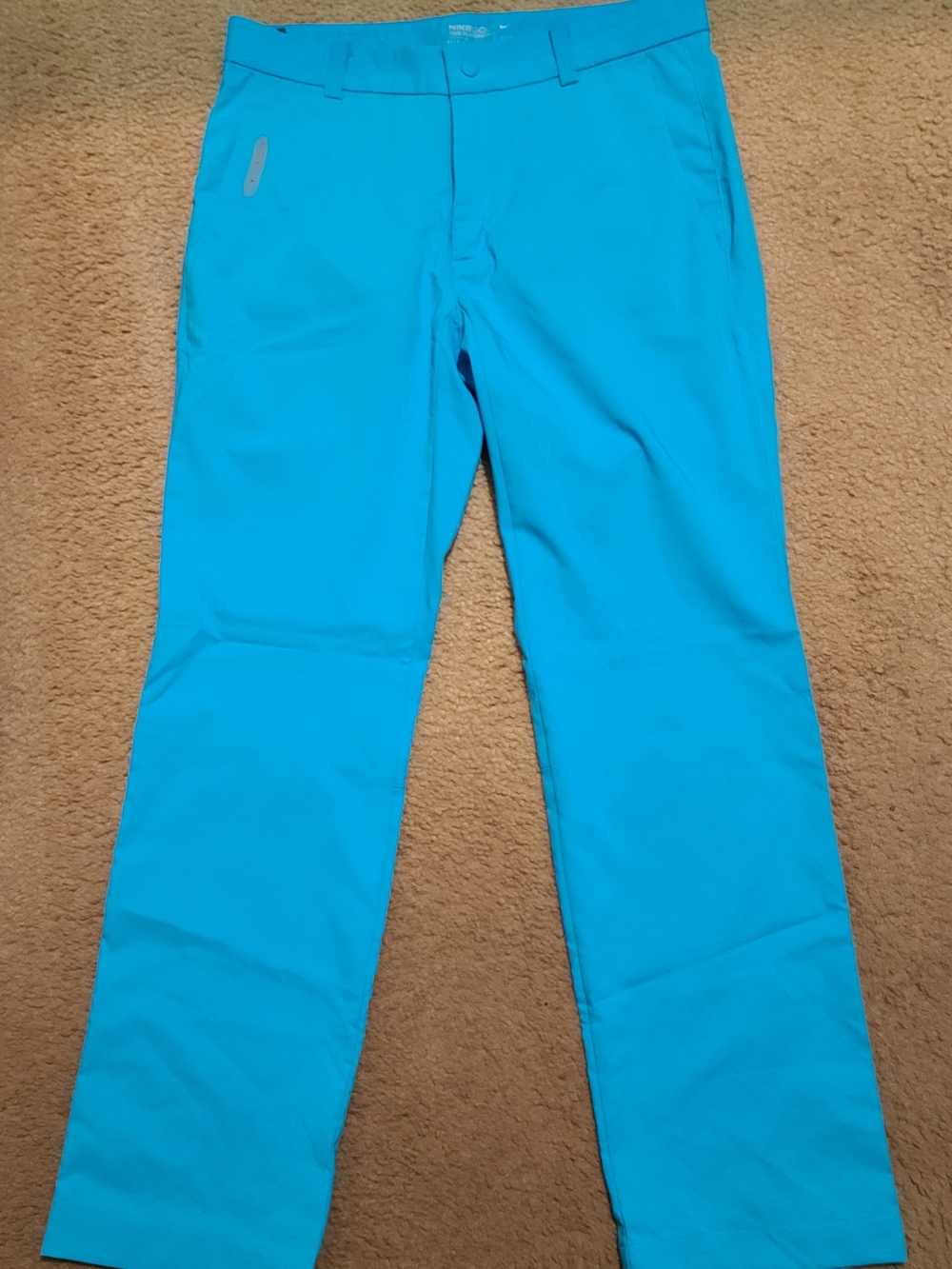 Nike Men's Bright Turquoise Performance Pants